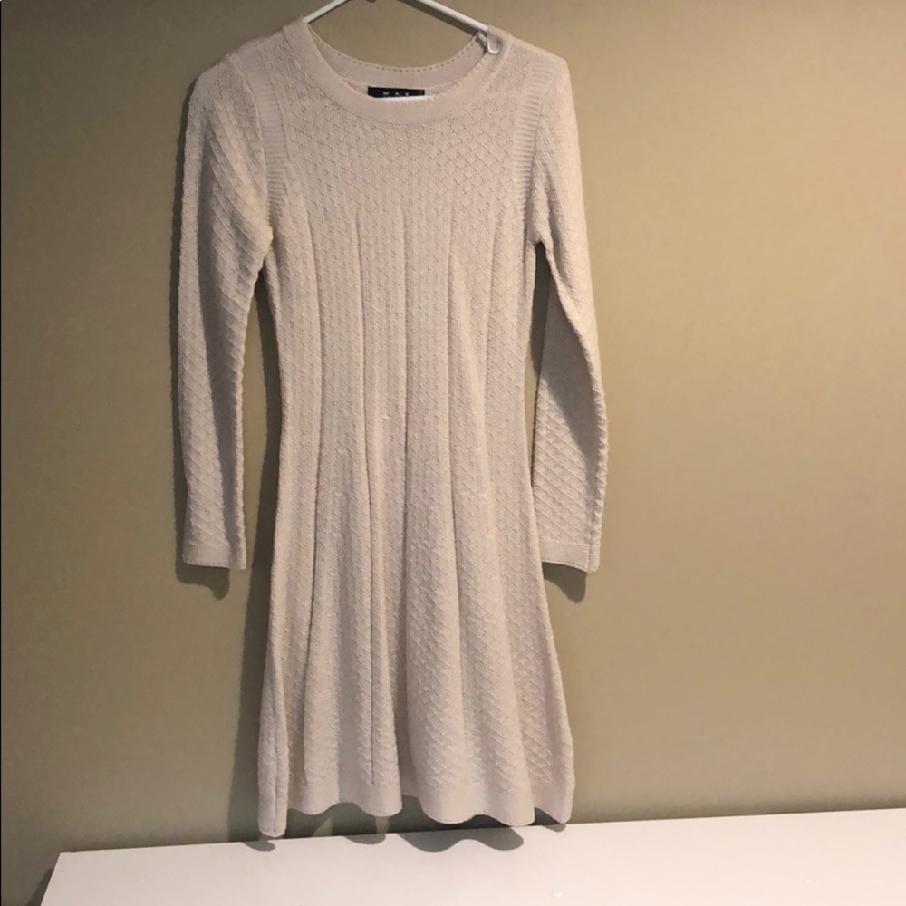 Sweater knit dress